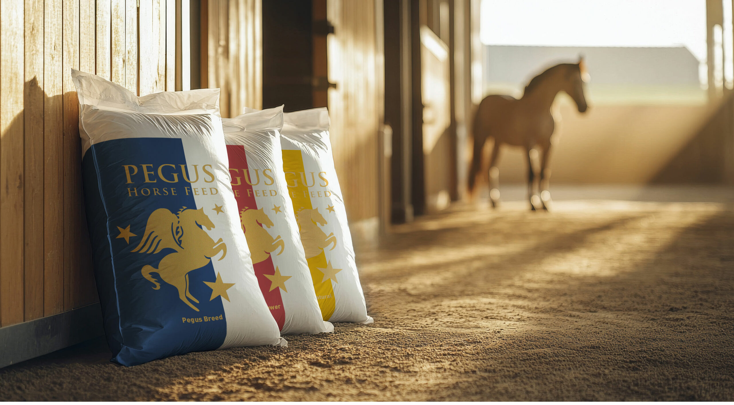 Pegus Horsefeed Corporate Design Rebranding – neue Markenwelt mit modernem Logo und frischer Farbwelt, entwickelt von ZP Medienwerk München